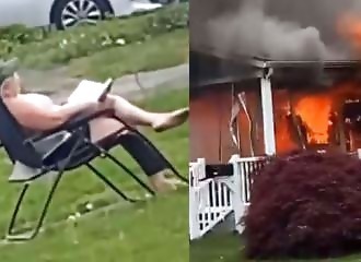 Elle incendie sa maison lors d'une dispute !