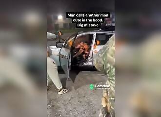 Gay man shot with paintball after complimenting a man in the street