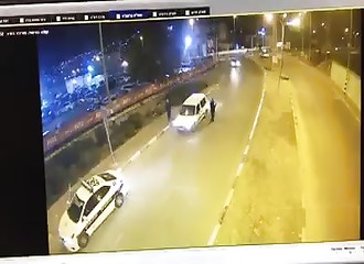 Un policier se fait renverser par un automobiliste indélicat (Israël)