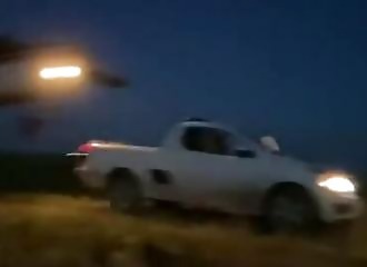 Improvising landing strips for drug convoys is risky