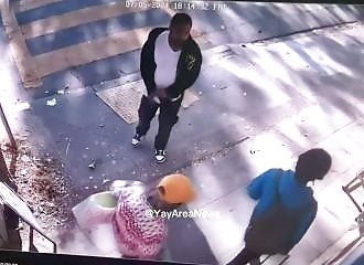Degenerate released from prison assaults and robs elderly woman in Oakland