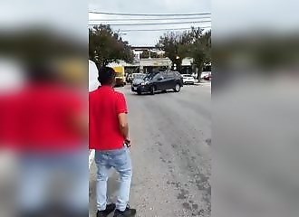 After being carjacked, he refuses to let the thief leave with his car!