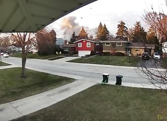 Garbage truck explosion in Arlington Heights: Police bodycam video