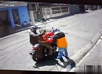  He dies seconds after stealing a motorcycle 