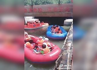 Faire du rafting en Chine, la grosse galère !