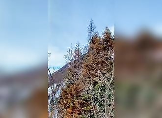 Lorsque l’on va à la montagne, il faut toujours rester prudent…