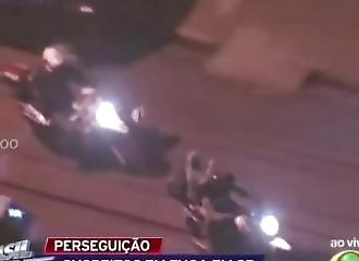 Criminals shot live by police in Brazil
