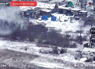  3 drones annihilate a Ukrainian army Leopard 2A6 tank 