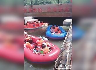 Faire du rafting en Chine, la grosse galère !