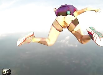 Un saut en parachute pas comme les autres !