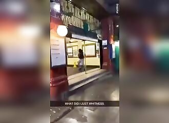 Machete attack in London Underground station
