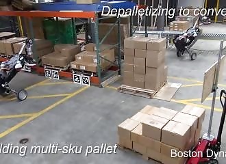 Le Handle de Boston Dynamics qui risque de mettre les manutentionnaires au chômage