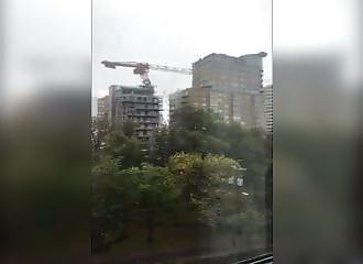 Canada : l’ouragan Dorian provoque la chute d’une grue sur un immeuble