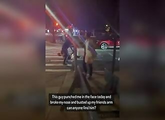 Famous millionaire banker punches woman in the face at Brooklyn Pride