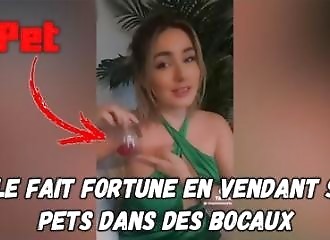 Elle a gagné 45000$ en vendant ses pets dans des bocaux !