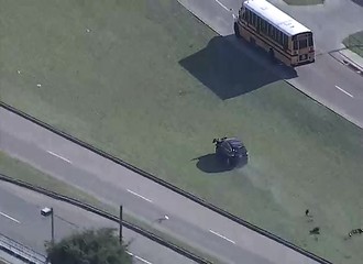 Énorme course-poursuite à Garland dans le Texas