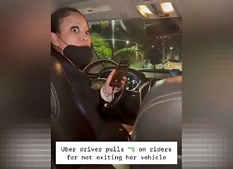 Une rappeuse menacée par une chauffeuse Uber armée