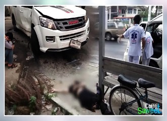 Tuée par une voiture folle à un arrêt de bus