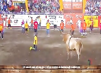 Il veut narguer un taureau de 450 kg et le regrette tout de suite