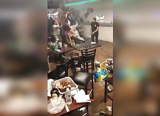 Une bagarre générale éclate dans un club 
