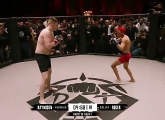 David contre Goliath (Raymison Formiga vs  Roger Dalet)