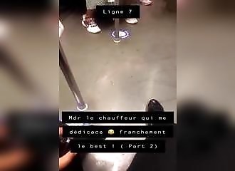 Un conducteur du métro sensibilise ses passagers contre les pickpockets (Paris)