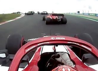 En un seul tour, le pilote de F1 Kimi Raikkonen gagne 10 places
