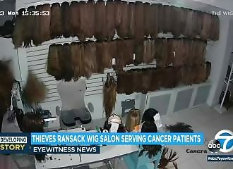 Shocking theft from a wig store for cancer patients