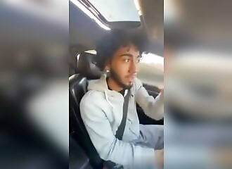   He accelerates to show off his car's power to his buddy, and things go wrong  