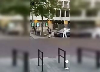 Man knocked out in Rotterdam brawl