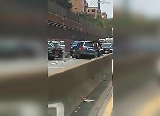 Il se fait agresser après un accrochage à New York
