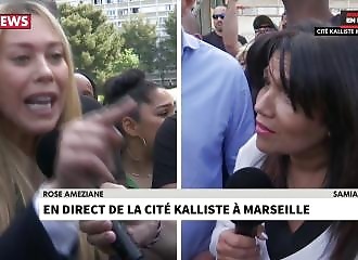 Enorme clash entre Samia Ghali ( ajoint maire Marseille ) et Rose Ameziane
