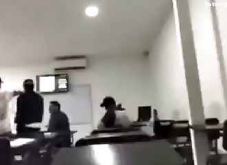 Live hammer attack on swastika-wearing teenager at Mexican high school