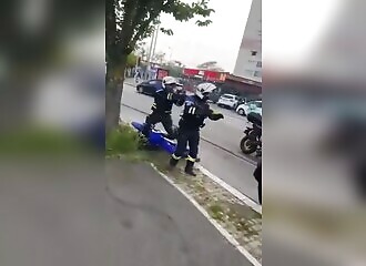 Tensions between police and young people in the Yuri Gagarine housing estate (Drancy)